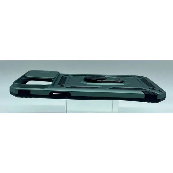 Hybrid Hard Case With Camera Lens Cover & Kickstand For iPhone 13 Pro Max 6.7” - Picture 3 of 8